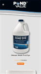 Mobile Screenshot of pondvalue.com